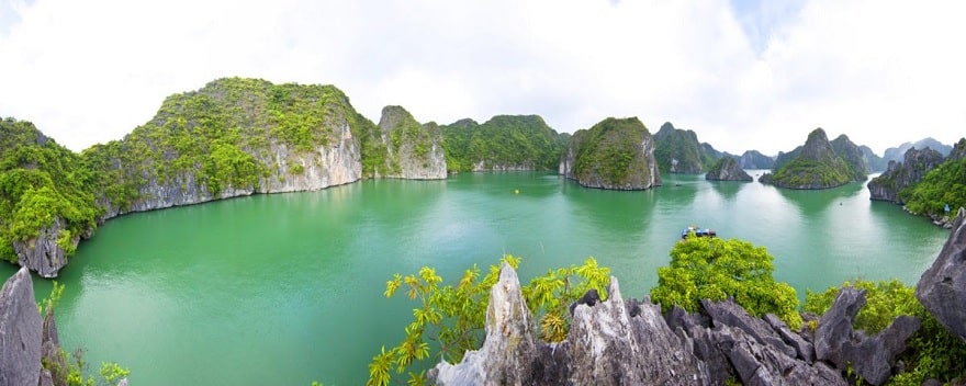 Khung cảnh tuyệt đẹp tại Hồ Ba Hầm