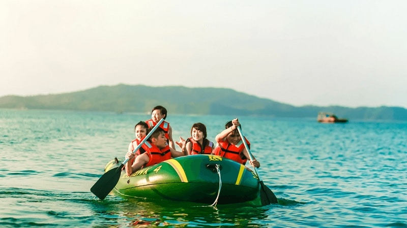 Xuồng hơi Intex Cô tô Park