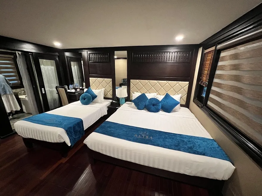 Du thuyền Alisa Premier 2 Hệ thống cabin tại Alisa Premier Cruise-có thiết kế ban công/cửa số hướng ra Vịnh Kỳ Quan