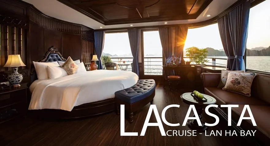 Du thuyền La Casta Regal 4 Các phòng của La Casta Regal đều có ban công nhìn ra vịnh kỳ quan