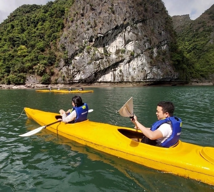 Chèo kayak - Đò nan