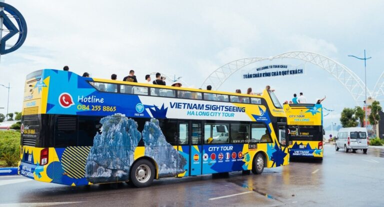 Xe bus 2 tầng Hạ Long (City tour): Giá vé và lộ trình