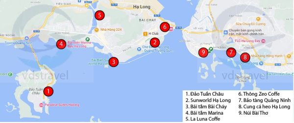 Hạ Long là một thành phố du lịch nổi tiếng của Việt Nam, nằm ở bờ biển Đông Bắc của vịnh Bắc Bộ. Thành phố được biết đến với khu vực di sản thế giới Hạ Long Bay, nơi có hàng ngàn hòn đảo đá vôi và hang động hình thành từ hàng triệu năm trước. Hạ Long cũng là một trung tâm kinh tế, văn hóa và giáo dục của tỉnh Quảng Ninh1.