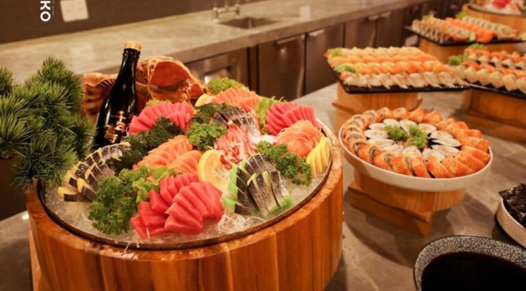 Thực đơn bữa sáng tại Yoko Onsen Quang Hanh