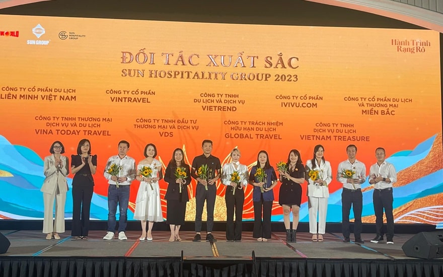 Trở thành 1 trong những đối tác tiêu biểu của Sun Group