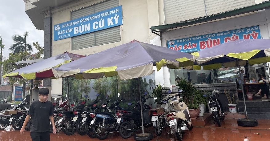 Bún cù kỳ Công Đoàn