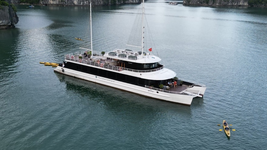 Tour cả ngày 3 Du thuyền Catamaran 5 sao