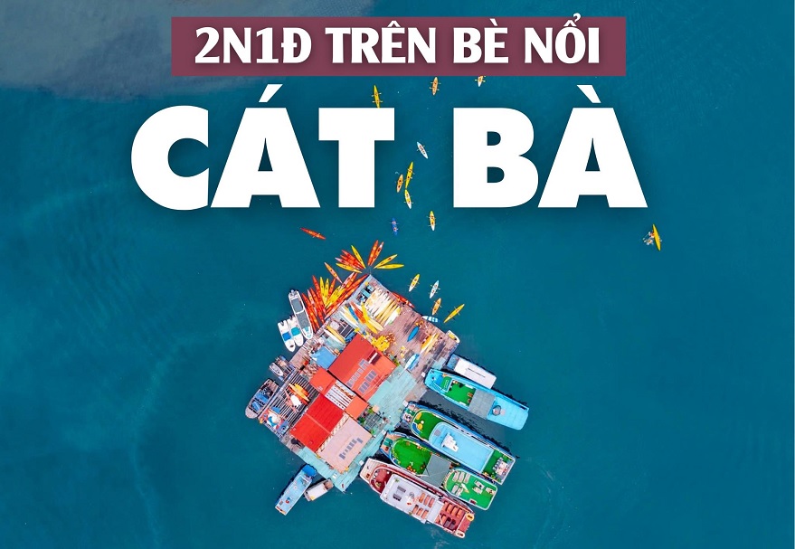 Tour 2N1Đ trên bè nổi Cát Bà