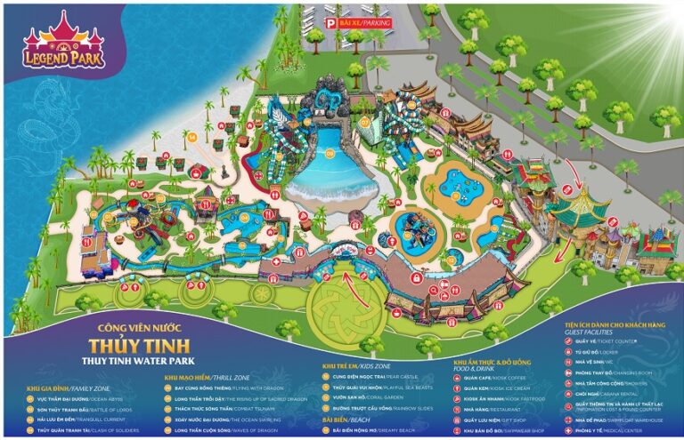 Bảng giá vé công viên thần thoại Legend Park Đồ Sơn Hải Phòng