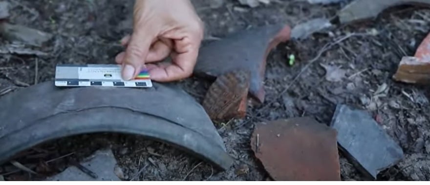 Các hiện vật gốm cổ được tìm thấy rất nhiều tại khu vực Cống Cái