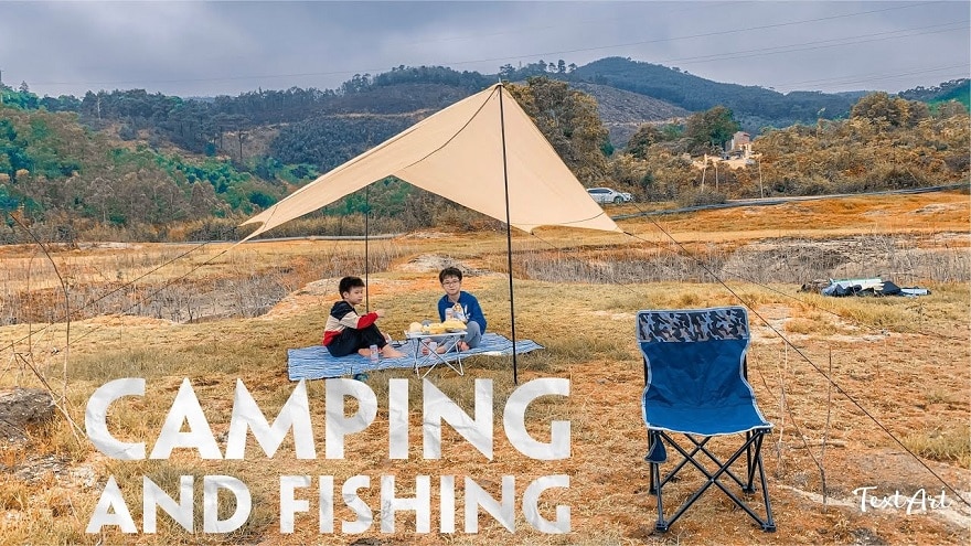 Căm trại và câu cá tại Hồ Yên Lập