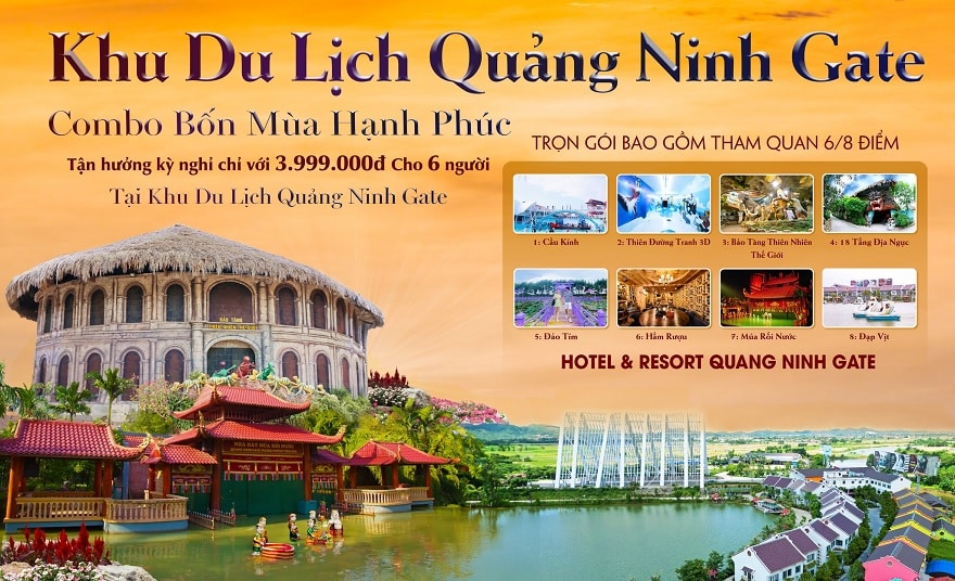 Combo du lịch trải nghiêm Quảng Ninh Gate