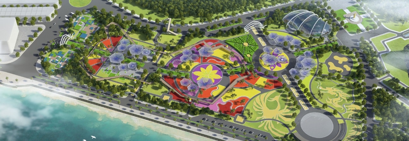 Công viên hoa Lán Bè Hạ Long