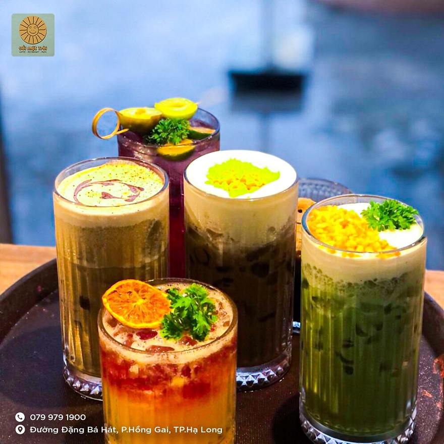 Đồ uống tại Đồi Mặt Trời