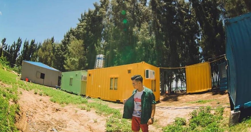 Khu nhà container Cái Chiên