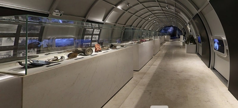 Khu trưng bay các hiên vật kháng chiến