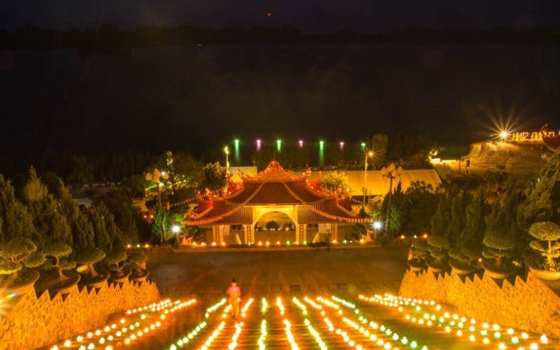 Lễ Vu Lan tại chùa Cái Bầu