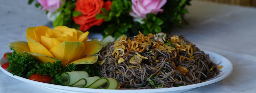 Món Bún Xào Ngán