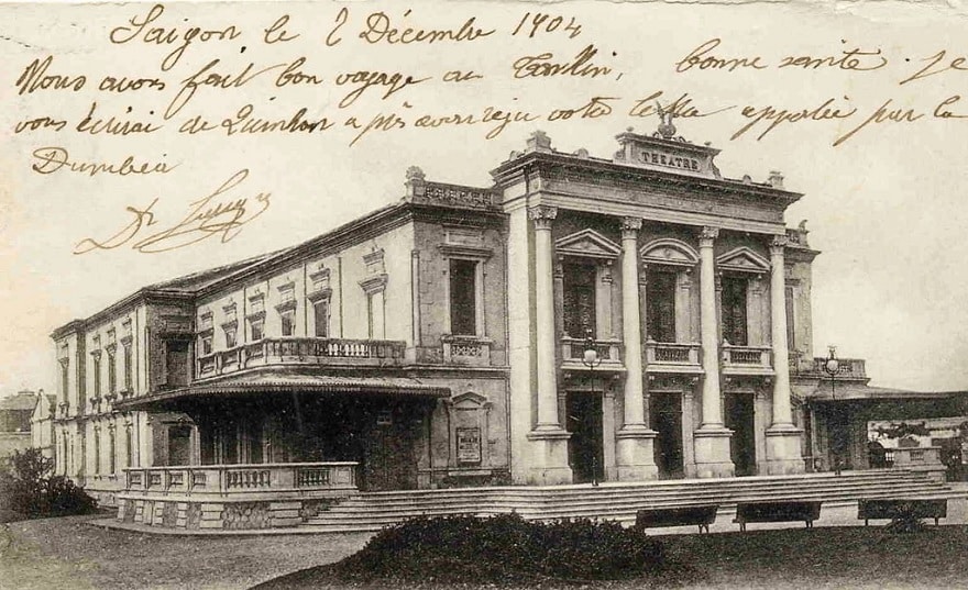 Nhà hát lớn Hải Phòng 1 thế kỷ trước