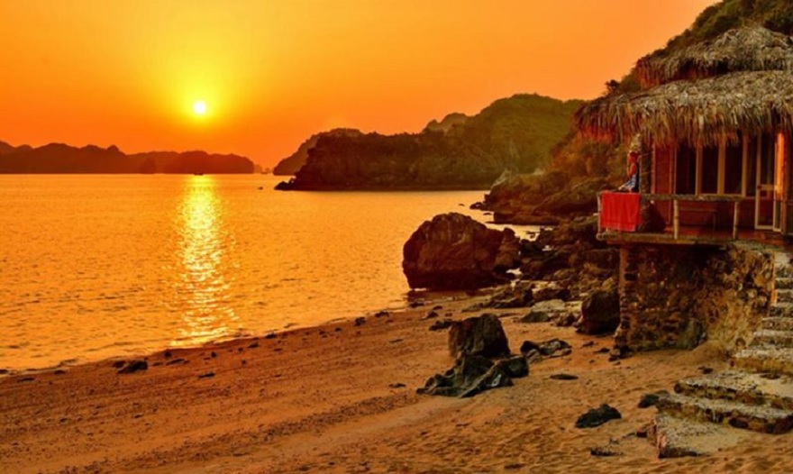 Bungalow nhỏ xinh trên đảo Cát Ông