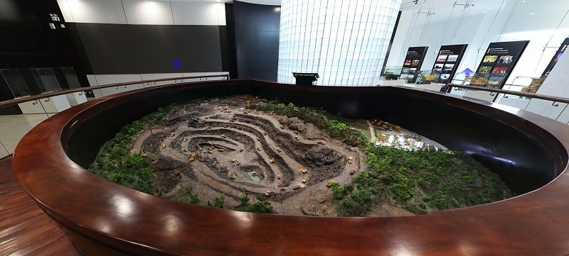 Sa bàn khai thác than lộ thiên