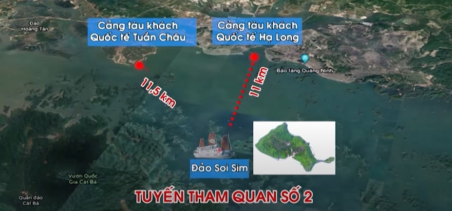 Vị trí đảo Soi SIm