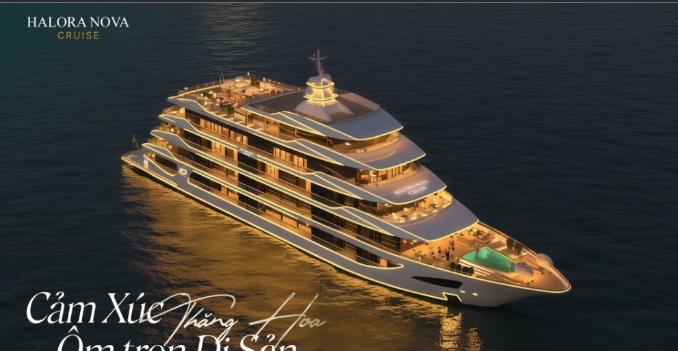 Du thuyền Halora Nova