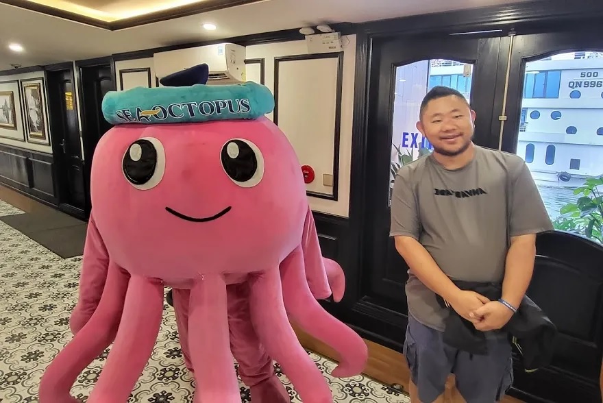 Hình ảnh con ruốc biểu tượng của Sea Octpus