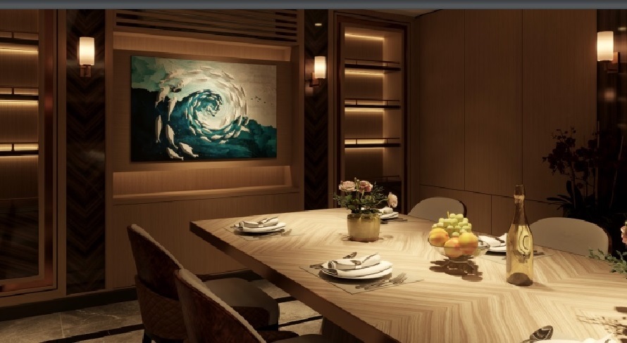 Phòng ăn VIP hầm rượu