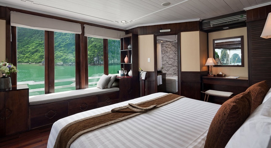 Hệ thông phòng nghỉ trên Du thuyền Pelican Glorya