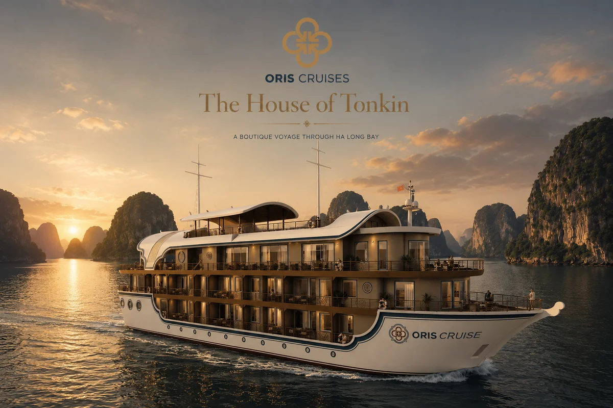 Du Thuyền Oris Cruises (The House of Tonkin 5 Sao)
