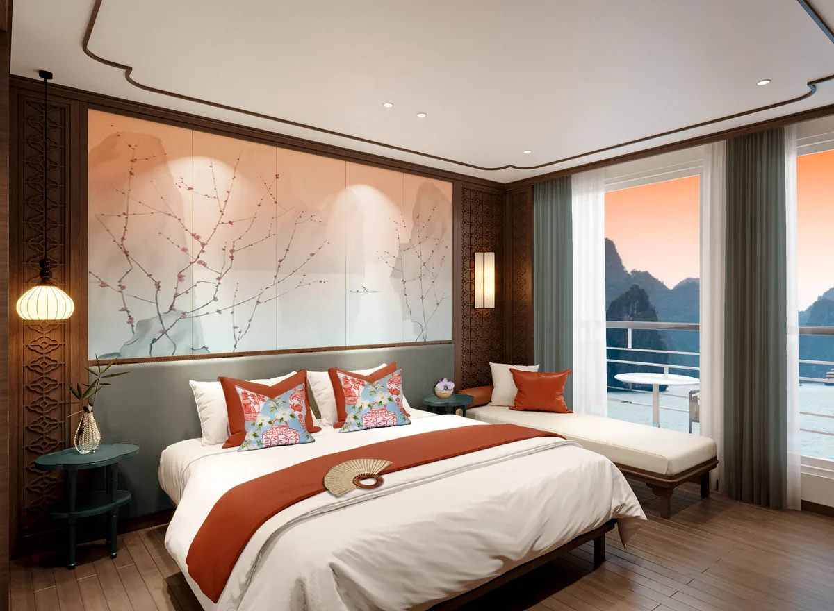 Plum Garden with Private Balcony