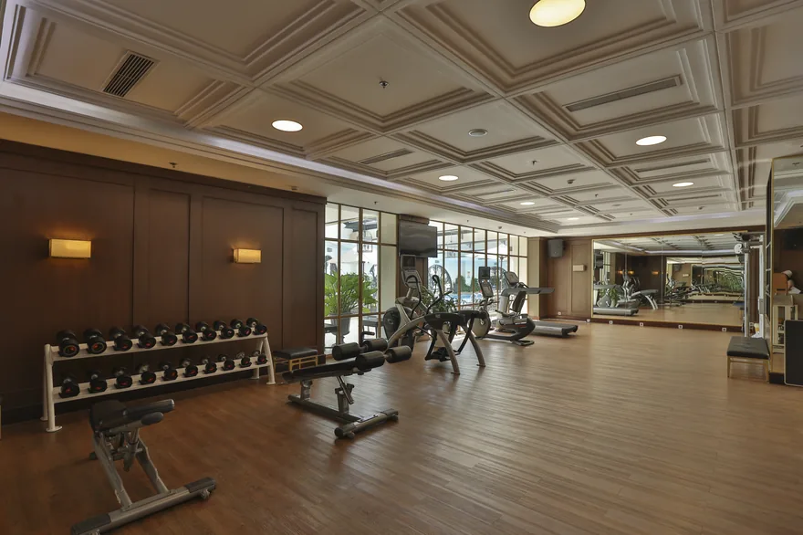 Trung tâm thể hình Fitness Center hiện đại view biển