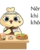 Ăn nhẹ trước khi tắm