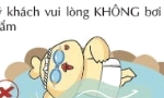 Không bơi lội lặn ngụp